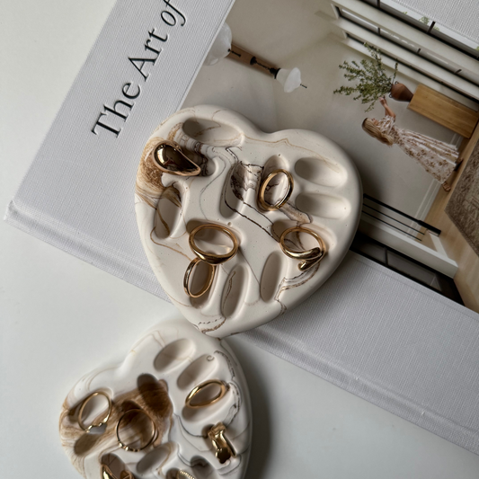 Heart Ring Holder Dish