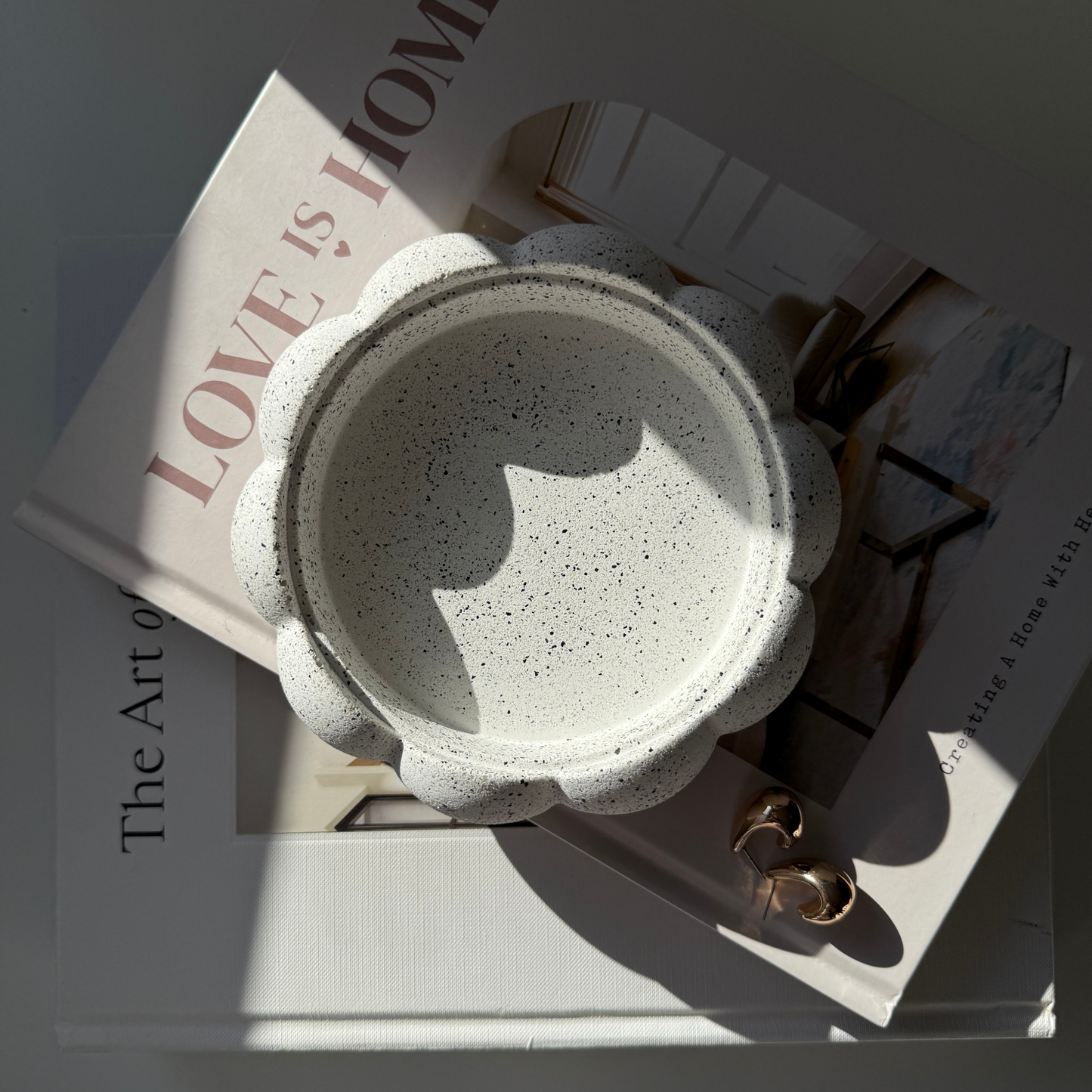 Daisy Tray - Stone