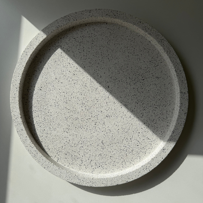 Large Round Tray - Stone