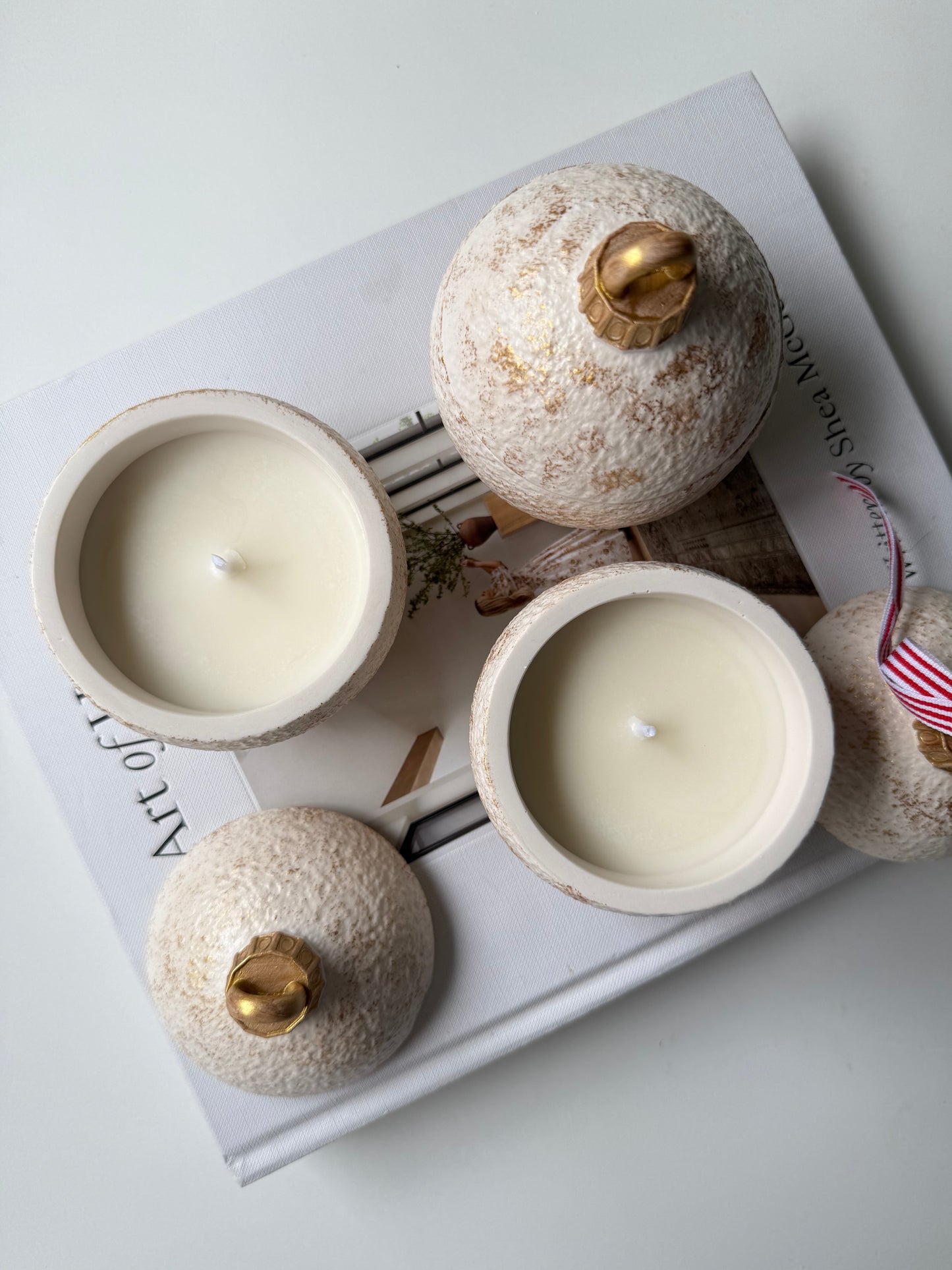 Mini Christmas Bauble Candle